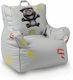 Kids Armchair Talking Tom Grey 53x37x70cm