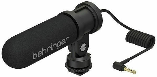 Behringer Video Mic X1 Кондензаторен Микрофон Шоково монтиран за Камера в Черен Цвят