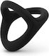 Easytoys Men Only Desire Ring Пръстен Петел Силикон Черен ET854BLK