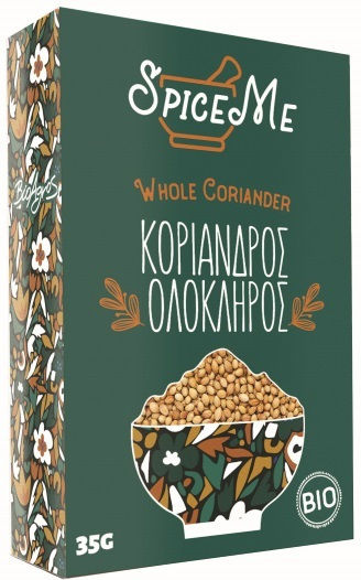 Vio Agros Coriander Organic Spice Me Whole 35gr