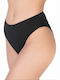 Bikini Slip Ψηλόμεσο Black