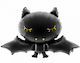 Μπαλόνι Foil Jumbo Halloween Νυχτερίδα Μαύρο 80εκ.