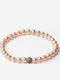 Lancaster Italia Women's Bracelet made of Silver Gold Plated with Zircon