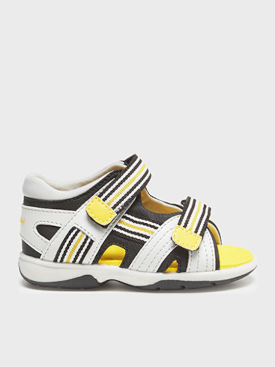 Mayoral Soft-Sole Baby Sandals Yellow