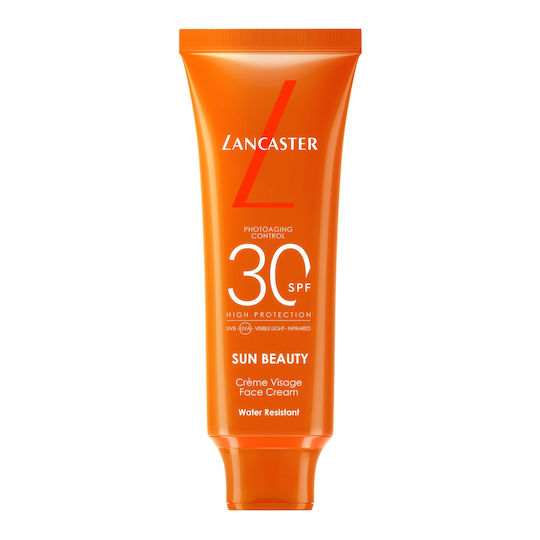 Lancaster Sun Beauty Sublime Tan Αδιάβροχη Αντηλιακή Κρέμα Προσώπου SPF30 50ml