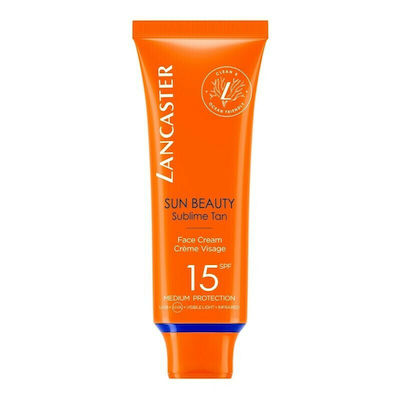 Lancaster Sun Beauty Sublime Tan Αντηλιακή Κρέμα Προσώπου SPF15 50ml