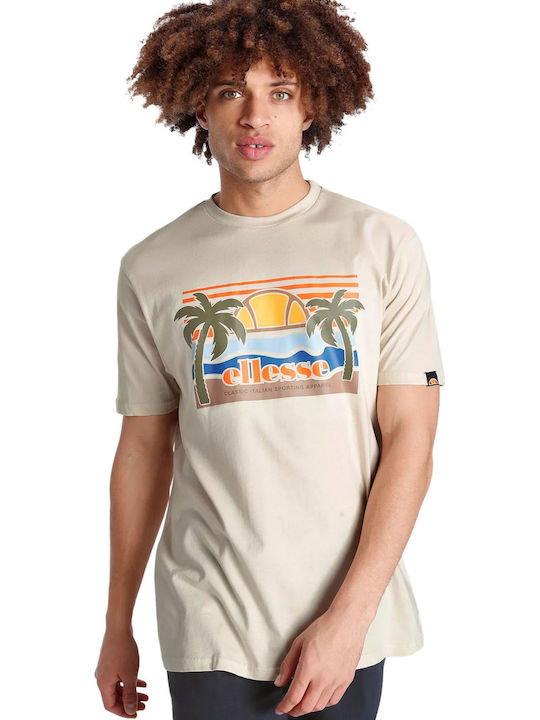 Ellesse Sechsaro T-Shirt Beige