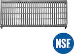Regal Perforiertes Kunststoffregal NSF Regal geeignet für das Einfrieren von Lebensmitteln 1525M x 610B mm SET OF 4 PIECES TG372513
