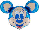 Balon Folie Jumbo Minnie Albastru 91buc