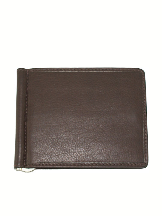 Leather Men's Wallet Classic Brown