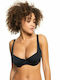 Roxy Underwire Bikini Bra with Adjustable Straps Anthracite