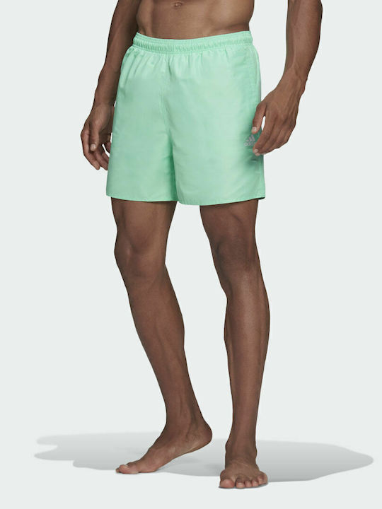 adidas Solid Men's Swimwear Shorts Pulse Mint HA0386