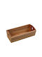 Espiel Brotkorb Holz Braun 28x14.5x9cm