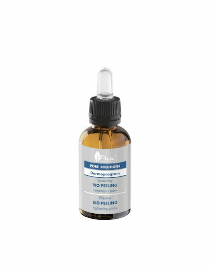 Ava Laboratorium Pore Solutions Dermoprogram Ορός για Peeling Προσώπου Bio με th 5% Phytic Acid & Japanese Rose 30ml