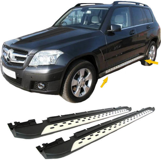 Carner Σκαλοπάτια Αυτοκινήτου 4x4 για Mercedes-Benz GLK X204 2008-2015 2τμχ