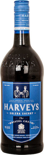 Harveys Wine Bristol Cream Sherry White Dry 1000ml