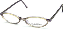 Brooks Brothers Plastic Eyeglass Frame Beige BB606 5176