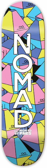 Nomad Ufo 8.25" Skateboard Kurzboard Mehrfarbige