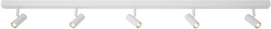 Nordlux Omari LED Spot cu 5 Lumini în Culoare Alb