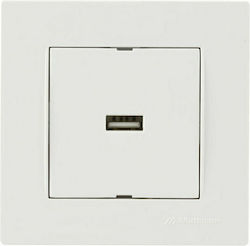 Rita Πρίζα με 1 Θύρα USB Rita Πρίζα με 1 Θύρα USB