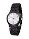Bewell Eurus Herrenuhr 42mm Batterie mit Schwarz Holzarmband