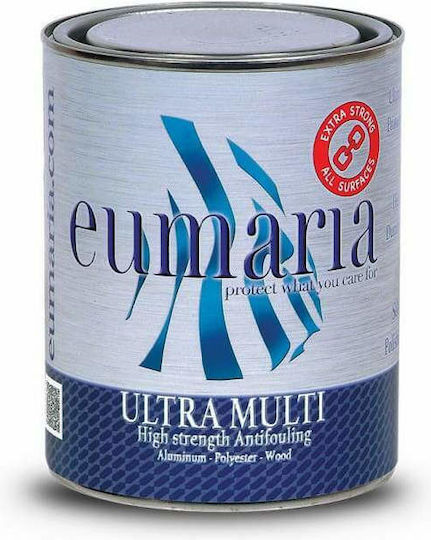 Eumaria Antifoulling Ultra Permanent Docking Marine Paint 0.75lt Blue 1003257
