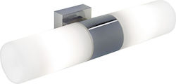 Nordlux Tangens Lamp Bathroom Silver 31x6cm
