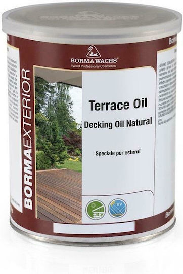 Borma Wachs Terrace Oil Impregnation Oil Colorless Satin 1lt
