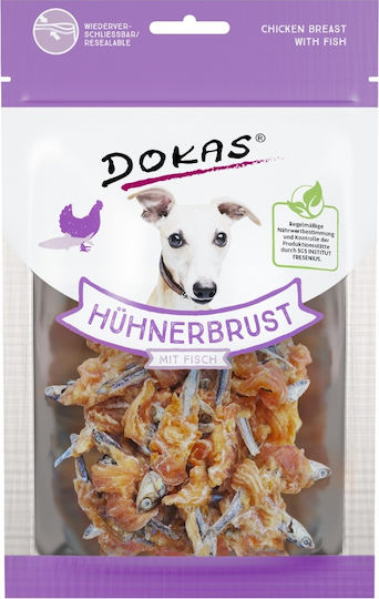 Dokas Chicken Breast Dog Treat with Fish 70gr A47-20.97.200519