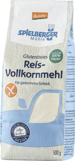 Spielberger Muhle Organic Product Flour Rice Wholegrain Gluten Free 500gr