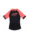 4F Cycling Femei Mâneci scurte Tricou de ciclism Negru