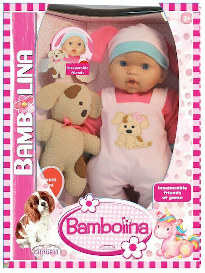 Just Toys Bambolina Σετ με Μωρό Κούκλα για 2+ Ετών 41 εκ.