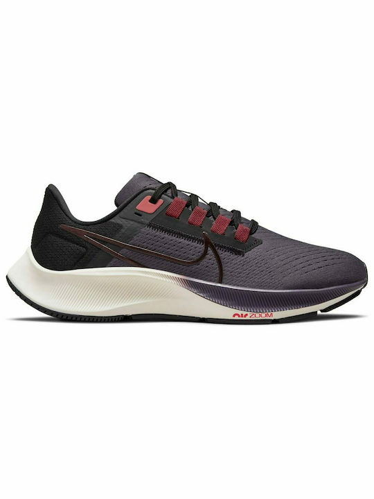 Nike Air Zoom Pegasus 38 Γυναικεία Αθλητικά Παπούτσια Running Cave Purple / Black / Dark Beetroot / Metallic Mahogany