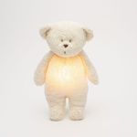 Moonie Sleep Toy The Humming Bear Polar Natur made of Fabric with White Noise and Light for 0++ Months