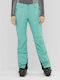 Salomon Brilliant LC1394000 Women's Trousers for Ski & Snowboard Green
