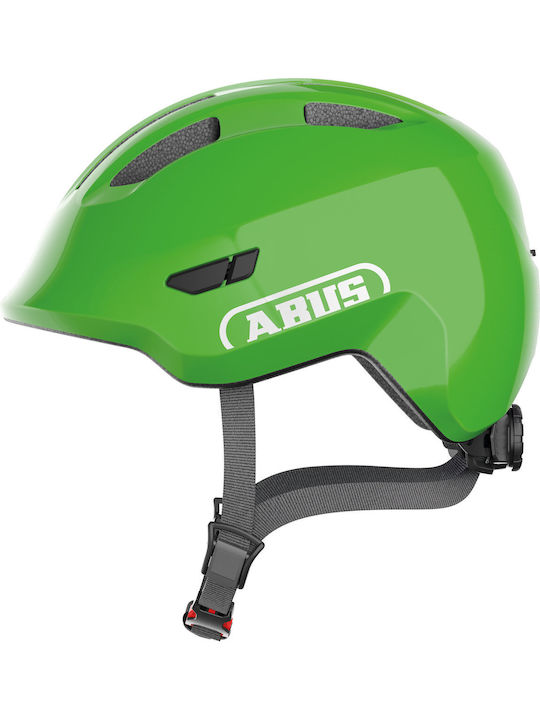 Abus Smiley 3.0 Kids' Helmet for City Bike Green