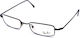 Ray Ban Vintage Metal Burgundy Prescription Eyeglass Frame RB6058 2517