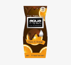 Aqua Αρωματική Καρτέλα Κρεμαστή Αυτοκινήτου The Naturals Choco & Orange