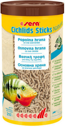 Sera Sticks Nature Cichlid Food 1000ml A20210