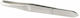 Touch Of Beauty Eyebrow Tweezer with Slanted Nose Touch of Beauty Silver 9cm