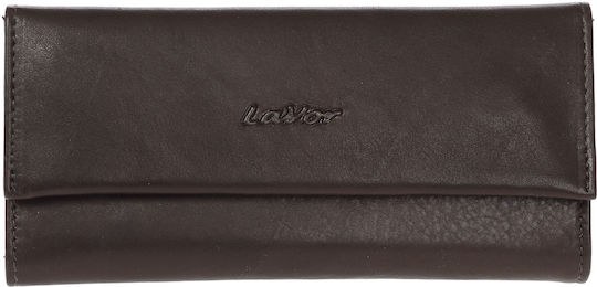 Lavor Leather Tobacco Pouch With Magnetic Clasp 12.5x7.5cm Brown Lavor