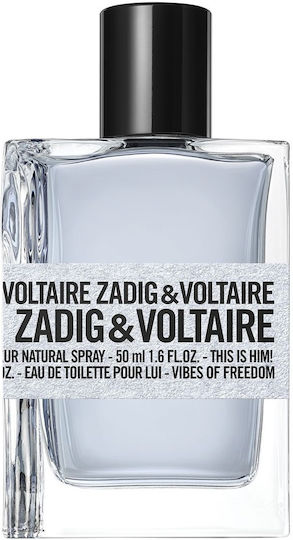 Zadig & Voltaire This Is Him Vibes Freedom Eau de Toilette 50ml