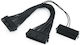 Cablexpert Internal Pc Power Extension 24-Pin ATX - 24-Pin ATX Cable 0.3m Μαύρο CC-PSU24-01