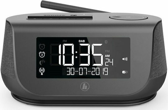 HAMA DR36SBT Επιτραπέζιο Ραδιόφωνο Μπαταρίας DAB+ με Bluetooth και USB Μαύρο