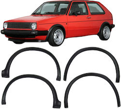 Carner Car Fender for Volkswagen Golf Side Wheel Spoilers 4pcs