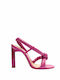 Δερμάτινα Πέδιλα Very Pink