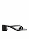 Leder Sandalen Schwarz