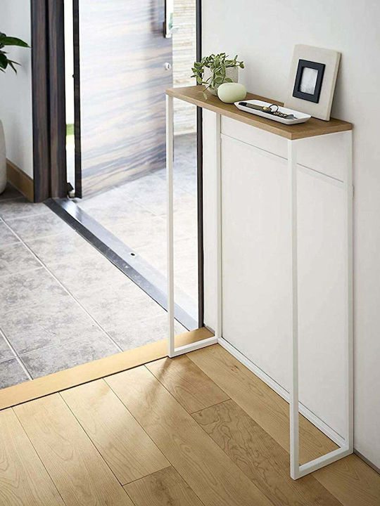 Tower Console Table Wood & Metal YMZK L60xW18.5xH80.5cm