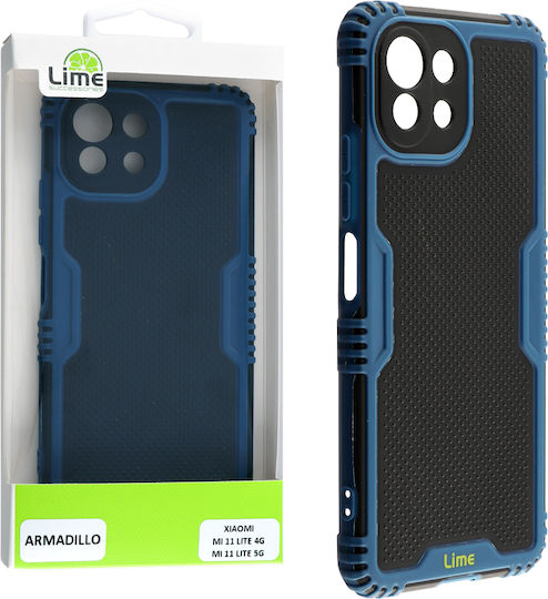 Lime Armadillo Camera Guard Back Cover Πλαστικό Μπλε (Xiaomi Mi 11 Lite / 11 Lite 5G / 11 Lite 5G NE)