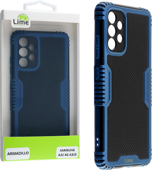 Lime Armadillo Camera Guard Back Cover Πλαστικό Μπλε (Galaxy A32 4G)
